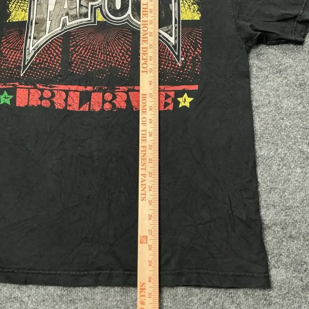 Vintage TAPOUT Y2K UFC MMA Grunge Rasta Streetwear Skate Fight Men’s XL
